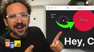 Hamburger Menu Animated Awwwards Style with HTML/CSS and JavaScript