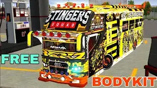 NEW ORANGE SRILANKA BODYKIT || BUS INDONESIA || LINK IN DESCRIPTION