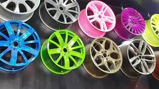 Changing the winter wheels and replacing the new tire on BMW E65/E66