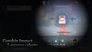 Genshin Impact como pegar os itens e sintetizar lanterna celeste