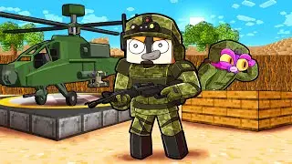 Secret US MARINES Desert Mission! (Minecraft)