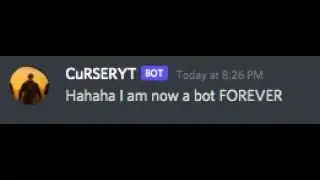 PRETEND to be a DISCORD BOT NEW TRICK (WITHOUT CODING!!)
