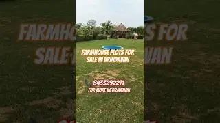 farmhouse plots for sale in vrindavan#shortsfeed #shorts