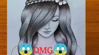 A very beautiful picture of the disabled girl