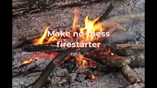 Fire Starter - A no mess way to make cotton balls and petroleum jelly for guaranteed fire starter