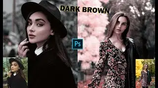 Dark Moody Brown Color Grading Effect in Photoshop | Photoshop Tutorial