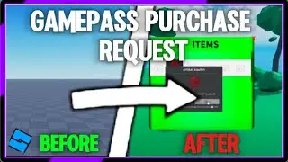 HOW TO MAKE A GAMEPASS PURCHASE REQUEST | Roblox Studio Tutorial 🛠️ | 1MinuteRobloxTutorial