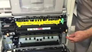 Replace Xerox Workcentre fuser 7425, 7428, 7435, 7525, 7530, 7535, 7545, 7556