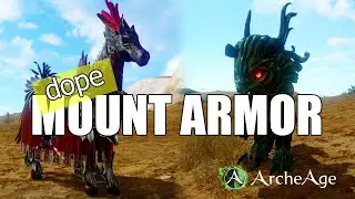 Archeage craftable mount armor