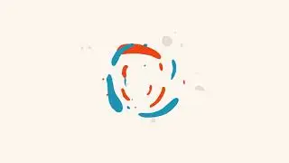 After Effects paint stain logo animation intro template (no software needed)