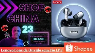 ✅😀Lenovo  LP5 Fone de Ouvido sem Fio