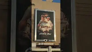 Cobra Kai Season 6 Poster at Sony Pictures! #CobraKai #CobraKaiSeason6 #LosAngeles