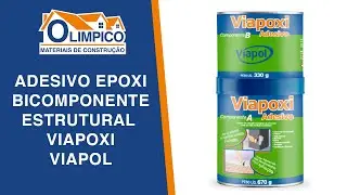 Adesivo Epoxi Bicomponente Estrutural Viapoxi Viapol - 🔶 Materiais de Construção Olimpico 🔷