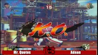 Dirty Jersey 6-27-2010 SSF4 Singles: Mr. Quotes vs Adnan