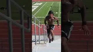 Quick Outside Football Stadium Work (MAKETHEWORLDFIT) #maketheworldfit #fyp #foryou #fitness #gym