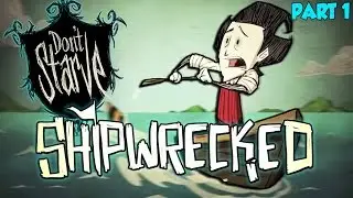 Don't Starve: Shipwrecked Gameplay Part 1! (GIVEAWAY!) - ISLAND EXPLORATION!