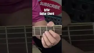 D/F# Guitar Chord