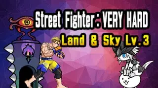 Land & Sky Lv.1 (Street Fighter V Collab) - The Battle Cats