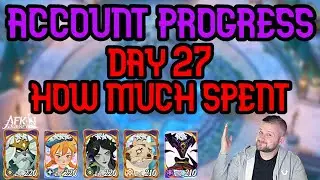 My Account Progress After 27 Days! AFK Stage 1125 - AFK Journey
