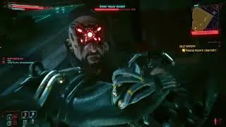 Cyberpunk 2077 Defeating Royce in power armor in easy way (non-lethal stealth takedown)