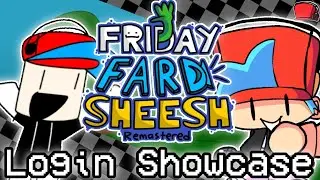 FNF Friday Fard Sheesh Remastered The Real V4 | Login Showcase | FNF Mod Showcase