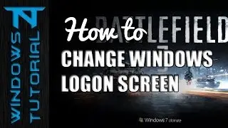 How to Change Windows 7 Login Screen