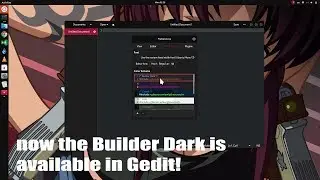 How to get GNOME Builder theme in Gedit
