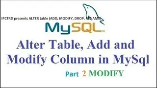 How to modify column definition of table in MySQL?