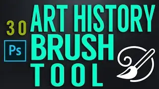 Art History Brush Tool Photoshop CC Class 30 by GFX Mentor Designer
