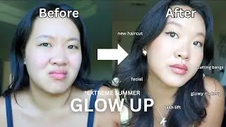 *EXTREME* summer GLOWUP in TAIWAN ✨: lash lift, haircut, facials & makeup
