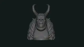 blender Скульптинг МОНСТР
