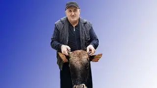 Голова БЫКА Приготовленная на Огне !!! Сочный рецепт !!!