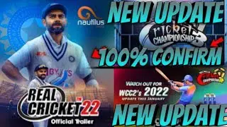 Real Cricket 2022 Release date by SprintgamingAnnhilation 🛢️