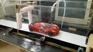 Automatic car washing system using arduino