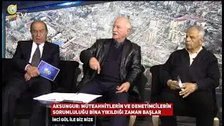 Otoriteler Melih Baki, Haydar Çakıroğlu, Hasan Aksungur Asrın Felaketini Gazette Tv'de Tartıştı