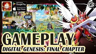 DIGITAL GENESIS: FINAL CHAPTER GAMEPLAY - MOBILE GAME (ANDROID/IOS)