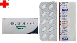 Zyncet Tablet - Allergy Best Medicine | Original Cetirizine (Patent) | BE AWARE BE SAFE !!