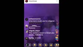 Lil Tracy Playing Unreleased Song on Instagram Live (1-31-19)