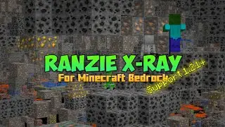 NEW UPDATE! Ranzie X-ray for Minecraft PE 1.21, MCPE Texture pack (Android, iOS, Windows, Xbox)