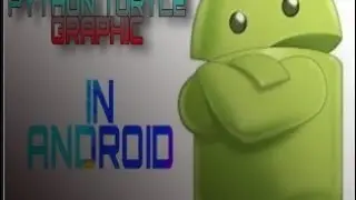 Python Turtle | First code on andriod  | Using pydriod3