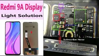 Redmi Mi 9A Redmi 9A Display Light Solution | Mi 9A Light Solution