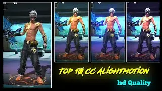 TOP 10 HD QUALITY CC ALIGHTMOTION FF XML || NEW TREND FF 💥 4K QUALITY CC XML - PACK || 