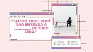 Uso dos porquês - Canal Profa. @anaceliahenrique4849 - Aula completa: https://youtu.be/clNlV1tvpck