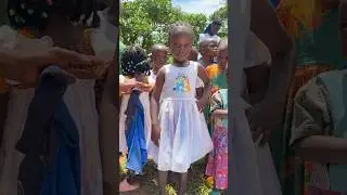 Sharing clothes in the remote village