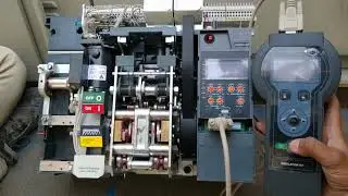 L&T UPower/Omega ACB relay testing, UW MTX1.5G Relay testing by simulation kit