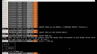 Dave's MySQL Basics - Episode 9 - Default values