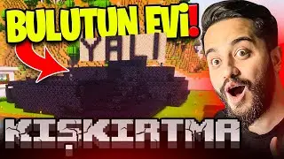 BULUTUN YALI EVİNİ 1000 OBSİDYEN İLE KAPLADIK! (K*FÜR ETTİ) Minecraft 39. Bölüm