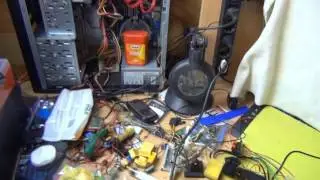 софт бокс из разбитого монитора с креплением часть 2