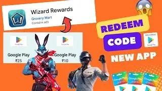 Wizard Rewards App | 100% Free Google Play Redeem Code | Free Redeem Code