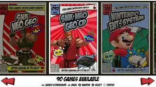 Comic Cover - A new theme for EmulationStation